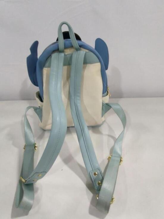 Disney Stitch Character as Elvis Mini Backpack Blue Cream Loungefly main image 6